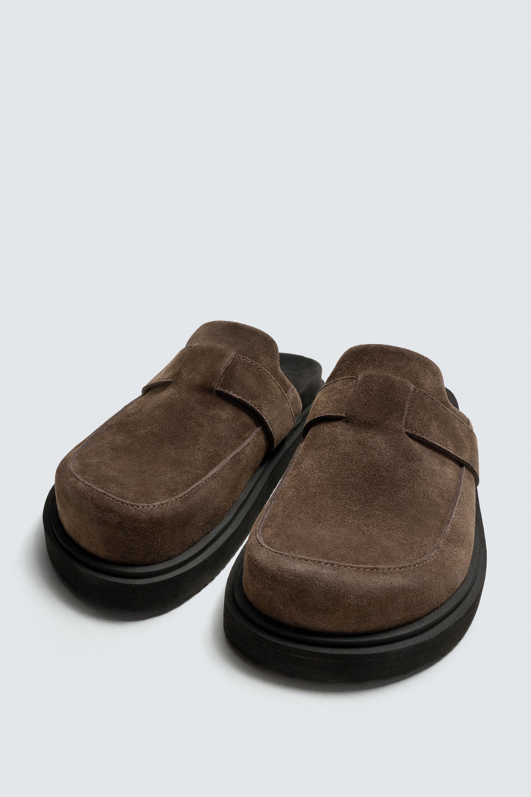 SABOTS EN CUIR